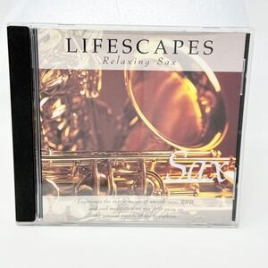 Lifescapes Relaxing Sax CD‎ Smooth Jazz Meditation Ambient Instrumental Music
